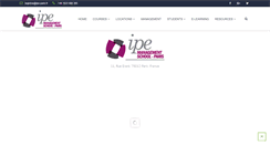 Desktop Screenshot of ipe-paris.com